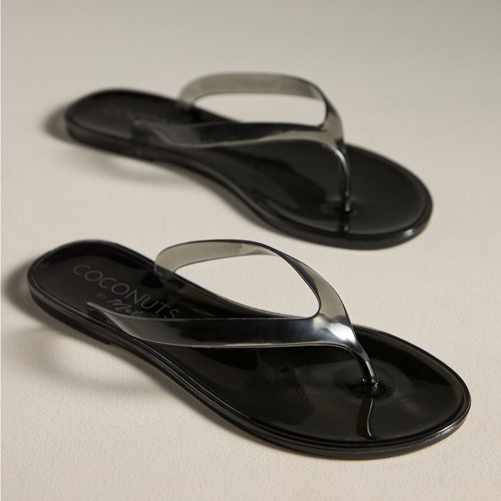 Coconuts by Matisse Glossy Black Sandals